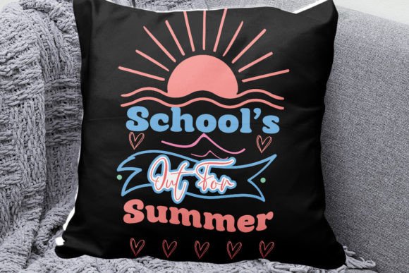 Retro School’s Out for Summer SVG: A Versatile Graphic for Crafts