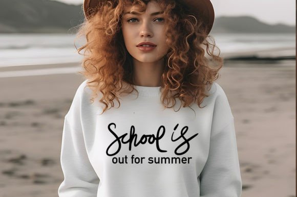 School is Out for Summer SVG: A Versatile Graphic Design Asset for Creative Projects