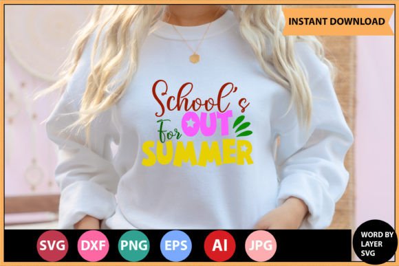 School is Out for Summer SVG Design Review: A Graphics Asset for Crafts and Merch