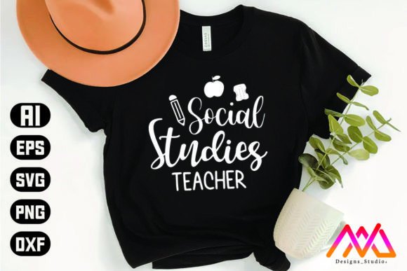 Social Studies Teacher T Shirt Design: A Versatile Graphic for Local Business Branding
