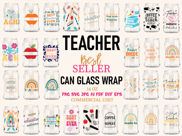 Teacher Libbey Can Glass Wrap Svg Png Review: A Practical Take