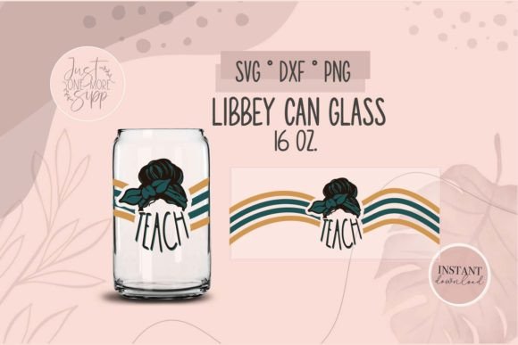 Teacher Messy Bun Libbey SVG: A Versatile Graphic Design Asset for Crafts & Branding